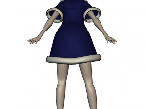 kohaku-anime-christmas Model 3D