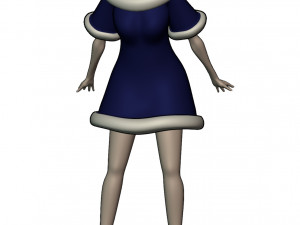 kohaku-anime-christmas Model 3D