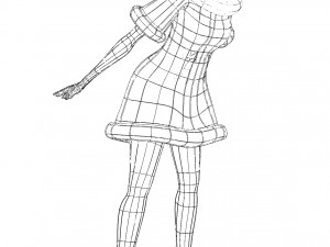 kohaku-anime-christmas Model 3D