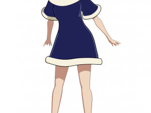 kohaku-anime-christmas Model 3D