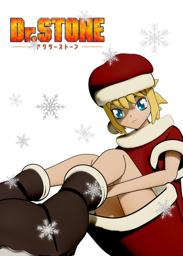 kohaku-anime-christmas Model 3D .c4d .max .obj .3ds .fbx .stl .blend 