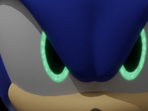 Sonic rigged 3D 模型