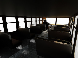 school bus Model 3D