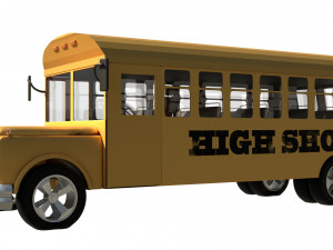 school bus Model 3D
