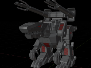 dinosaur robot 3D Modell