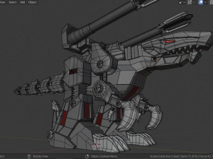 dinosaur robot 3D Modell