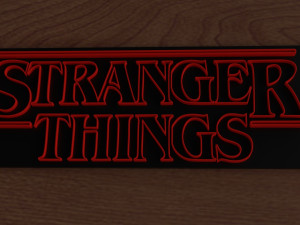 stranger things Modelo de impresión 3D