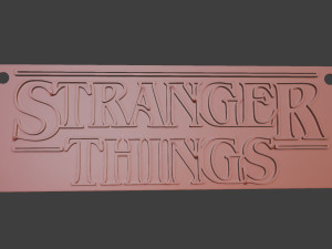 stranger things Modelo de impresión 3D