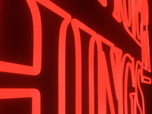 logo stranger things 3D Model