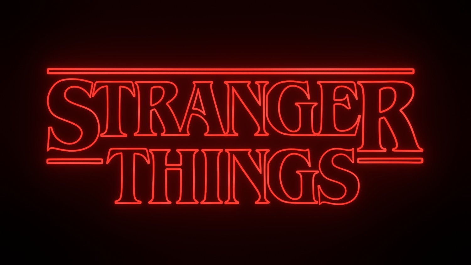 Hình nền stranger things logo độc đáo cho màn hình của bạn