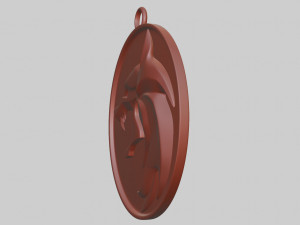 the witcher medallion 3D Print Model