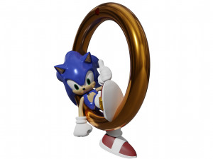 sonic 3d print model 3D-printmodel