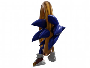 sonic 3d print model 3D-printmodel