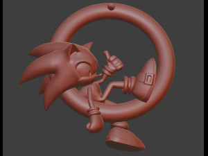 sonic 3d print model 3D-printmodel