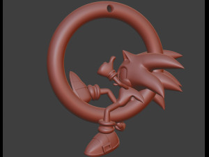 sonic 3d print model 3D-printmodel