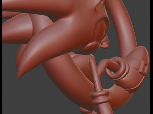 sonic 3d print model 3D-printmodel