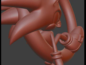 modello di stampa 3D sonico Modello di stampa 3D