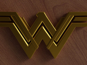 wonder woman logo 3D-printmodel