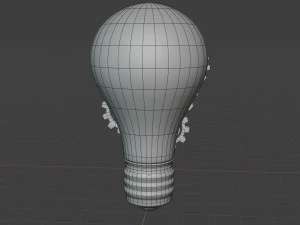 light bulb- idea-intro 3D Model