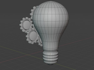 light bulb- idea-intro Modèle 3D