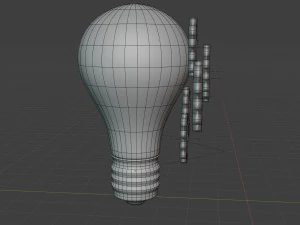 light bulb- idea-intro 3D Model