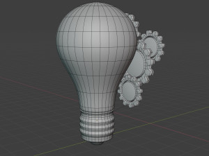 light bulb- idea-intro Modèle 3D