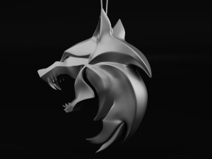 keychain the witcher Modello di stampa 3D
