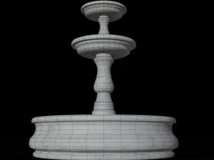 фонтан 3D Модель