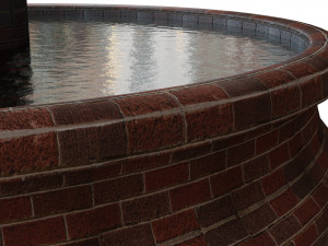 fountain 3D मॉडल