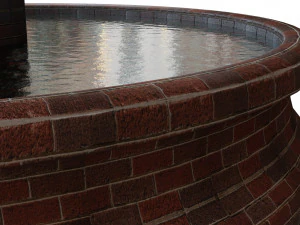 фонтан 3D Модель