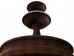 fountain 3D मॉडल