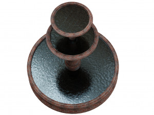 fountain 3D मॉडल