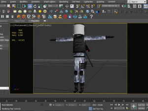 cartoon police riot officer 3D Model