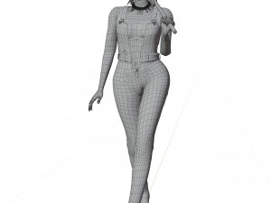 Harley quinn - bird of prey Modelo 3D