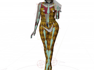 Harley quinn - bird of prey Modelo 3D