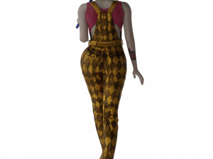 Harley quinn - bird of prey Modelo 3D