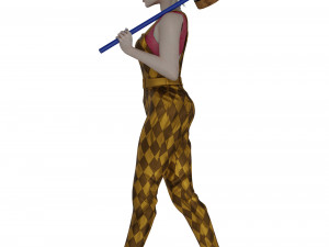 Harley quinn - bird of prey Modelo 3D