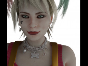 Harley quinn - bird of prey Modelo 3D