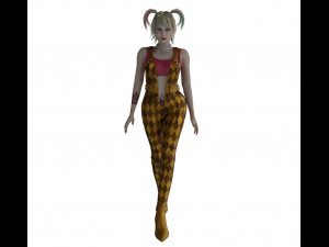 Harley quinn - bird of prey Modelo 3D
