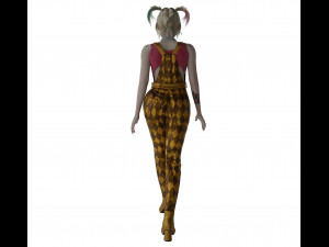 Harley quinn - bird of prey Modelo 3D