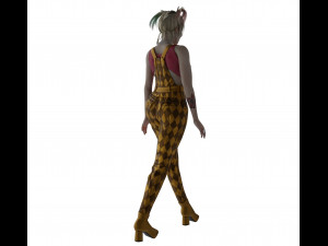 Harley quinn - bird of prey Modelo 3D