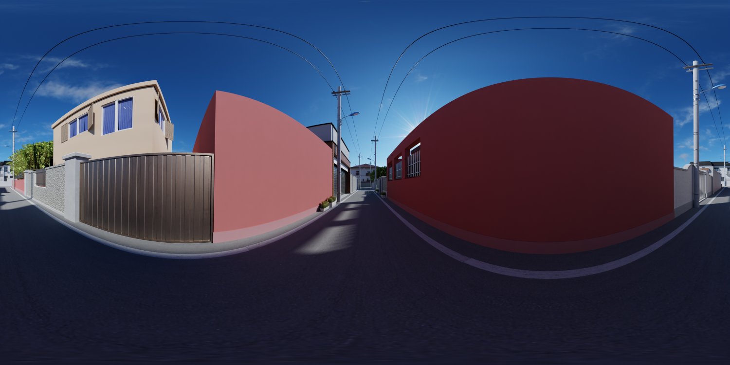 Street 3d model