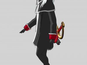 Mary read fate grand order 3D मॉडल