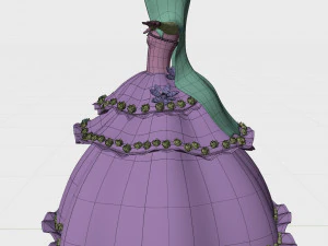anime character fiancee 3D Model