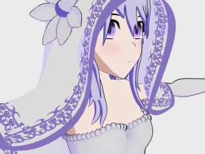 anime character fiancee 3D Model