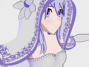 anime character fiancee 3D Model