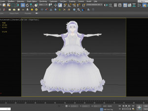 anime character fiancee 3D Model