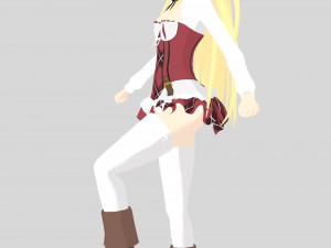 melida angel - assassins pride 3D Model