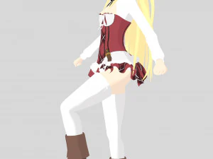 melida angel - assassins pride 3D Model