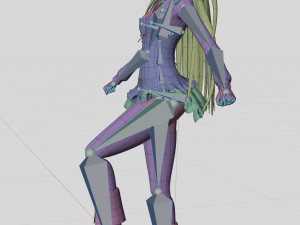 melida angel - assassins pride 3D Model